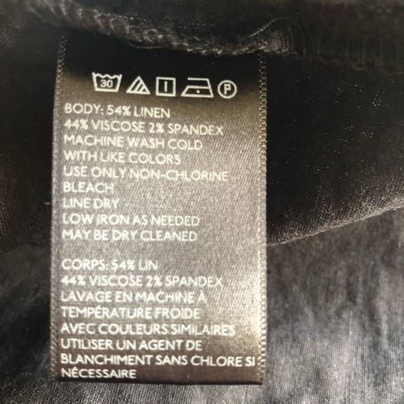 Urban Outfitters Linen Blend Sweetheart Neck Cap Sleeve Cutout Back Dress Sz L - Picture 10 of 14